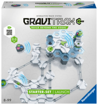 Ravensburger GraviTrax Power Starter-Set Launch - Erweiterbare Kugelbahn für Kinder, Interaktive Murmelbahn, Lernspielzeug und Konstruktionsspielzeug
