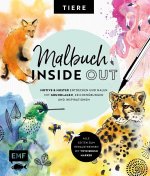 Malbuch Inside Out: Watercolor Tiere