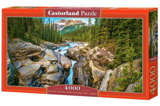 Puzzle 4000 Kanion Mistaya Park Narodowy Banff Kanada C-400348-2