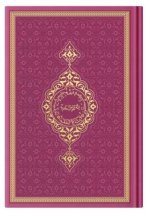 Coran Arabe 17x24 TRANCHE OR - FUSCHIA
