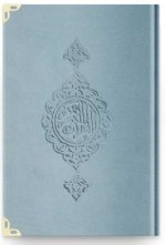 Coran Arabe 14x19 TRANCHE OR - BLEU
