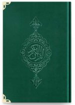 Coran Arabe 14x19 TRANCHE OR - VERT EMERAUDE