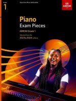 Piano Exam Pieces 2023 & 2024, ABRSM Grade 1