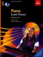 Piano Exam Pieces 2023 & 2024, ABRSM Grade 5, with audio