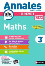 Annales Brevet 2023 Maths - Corrigé