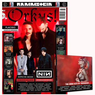 Orkus! Edition Nr. 5 / Nr. 6 - Mai/Juni 2022 mit PLACEBO, RAMMSTEIN, DEPECHE MODE, NINE INCH NAILS, DAVID BOWIE, THE CURE u.v.m. + CD!
