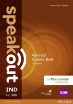 Speakout Advanced Student's Book with Active Book with DVD with MyEnglishLab, 2nd