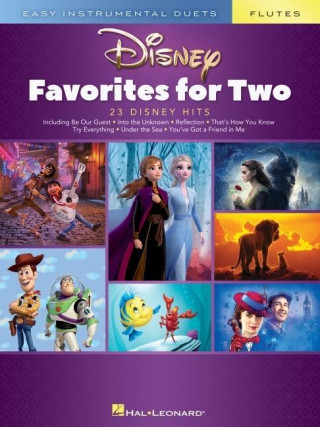 Disney Favorites for Two: Easy Instrumental Duets - Flute Edition