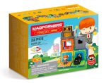 Magformers Town Set Bank 22 elementy