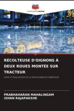 RÉCOLTEUSE D'OIGNONS ? DEUX ROUES MONTÉE SUR TRACTEUR