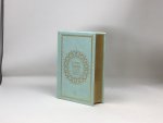 Saint Coran Arabe franCais phonEtique cartonnE (13 x 17 cm) - Turquoise - Dorure