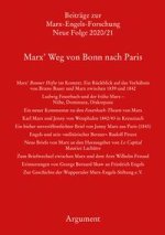 Marx' Weg von Bonn nach Paris