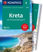 KOMPASS Wanderführer Kreta mit Weitwanderweg E4, 75 Touren