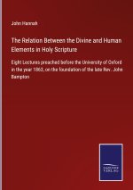 Relation Between the Divine and Human Elements in Holy Scripture
