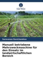 Manuell betriebene Mehrzweckmaschine für den Einsatz im landwirtschaftlichen Bereich