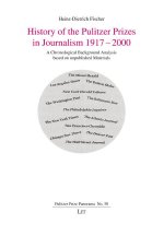 History of the Pulitzer Prizes in Journalism 1917-2000