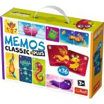 Pexeso Classic&Plus Roztomilé příšerky 3v1