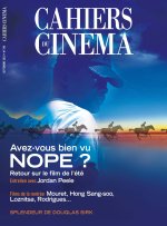 Cahiers du cinéma n°790 : Avez-vous bien vu Nope ? - sept 2022