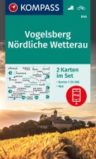 KOMPASS Wanderkarten-Set Vogelsberg, Nördliche Wetterau (2 Karten) 1:50.000