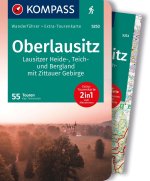 KOMPASS Wanderführer Oberlausitz, Lausitzer Heide-, Teich- und Bergland, mit Zittauer Gebirge, 55 Touren