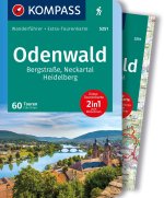 KOMPASS Wanderführer Odenwald, 60 Touren