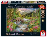 Puzzle 1000 PQ Leśne zwierzęta S. Sundram 111106