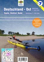 Wassersport-Wanderkarte 07. Deutschland Ost für Kanu- und Rudersport