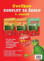 Cvrčkov komplet za školu - 1. razred