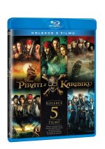 Piráti z Karibiku 1.-5. - kolekce 5 Blu-ray