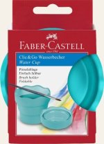 Faber-Castell Wasserbecher Clic&Go türkis