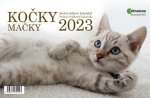 Kalendář 2023 Kočky, stolní, týdenní, 214 x 140 mm