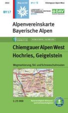 Chiemgauer Alpen, West, Hochries, Geigelstein 1 : 25 000