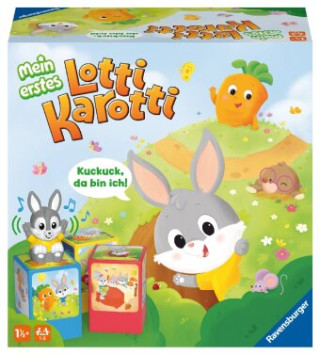 Ravensburger 20916 - Mein erstes Lotti Karotti, ein erstes Spiel für Kinder ab 1 ? Jahren des Kinderspiel-Klassikers Lotti Karotti