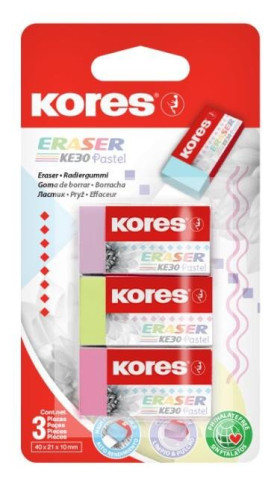 Kores Pryďż˝ pastel 3 ks