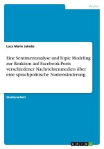 Eine Sentimentanalyse und Topic Modeling zur Reaktion auf Facebook-Posts verschiedener Nachrichtenmedien über eine sprachpolitische Namensänderung