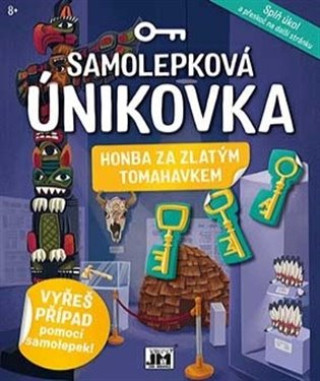 Samolepková únikovka Honba za zlatým tomahavkem