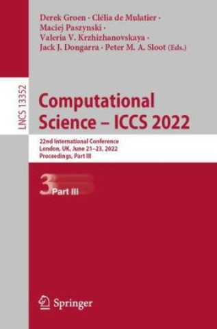 Computational Science - ICCS 2022
