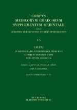 Galeni In Hippocratis Epidemiarum librum VI commentariorum I-VIII versio Arabica