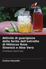 Attivit? di guarigione delle ferite dell'estratto di Hibiscus Rosa Sinensis e Aloe Vera
