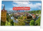 Krásy Čech a Moravy 2023 - stolní kalendář