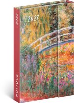 Týdenní magnetický diář Claude Monet 2023