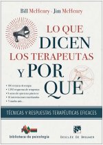 Lo que dicen los terapeutas y por que:tecnicas y respuestas