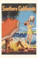 Vintage Journal Southern California Travel Poster