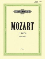 12 Duos for 2 Horns K487 (496a) (Transcribed for 2 Violins): Part(s)