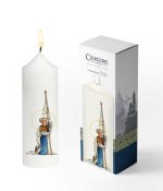 Cierge blanc - Sainte Jeanne d'Arc