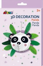 3D dekorace na zeď - Panda