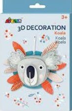 3D dekorace na zeď - Koala