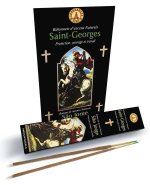 Encens en Batonnets , boite de 12 étuis de 15 bâtons Saint Georges
