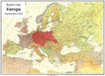 Historische Karte: EUROPA im September 1940 (gerollt)