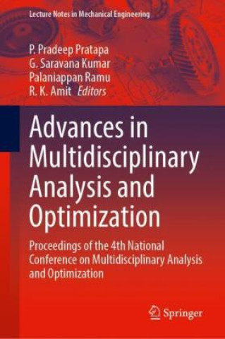 Advances in Multidisciplinary Analysis and Optimization